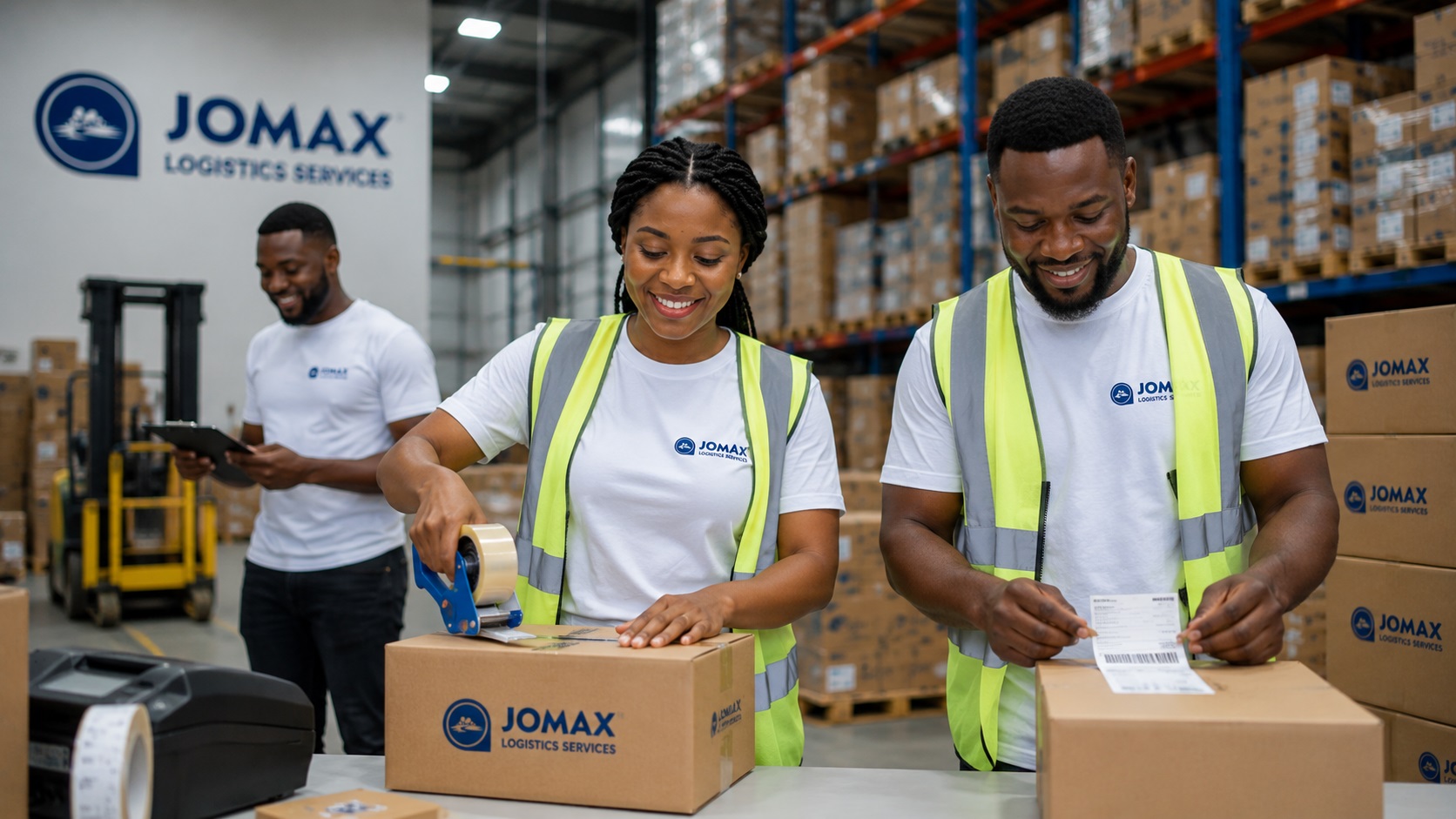 Jomax Staff at Work